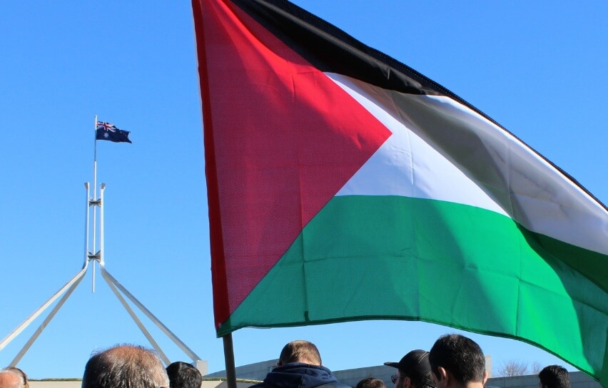 Canberrans Rally for Gaza