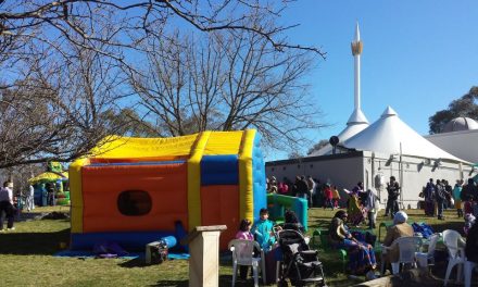 Eid celebration at Canberra Masjid