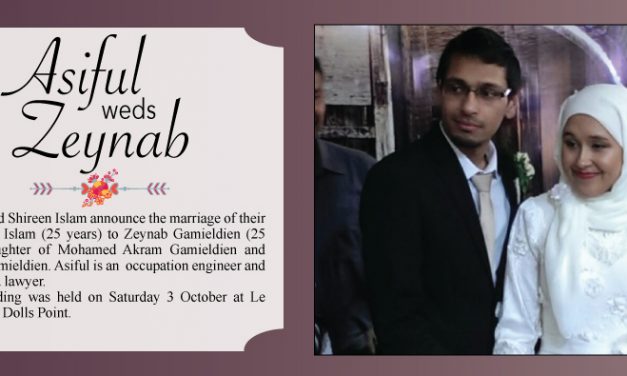 Asiful weds Zeynab