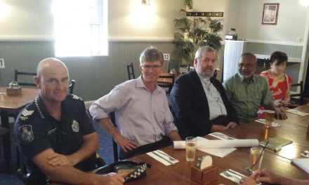 Dr McInerney’s visit to Towoomba