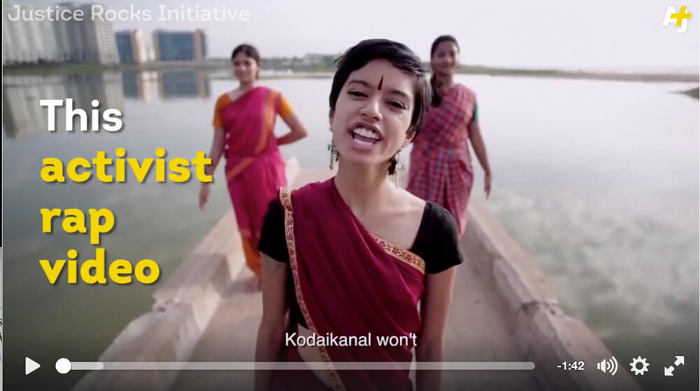 Activist Rap beats big corporation