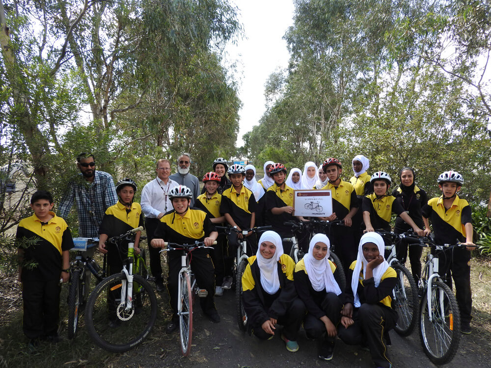 B4H project: Cycling for humanity