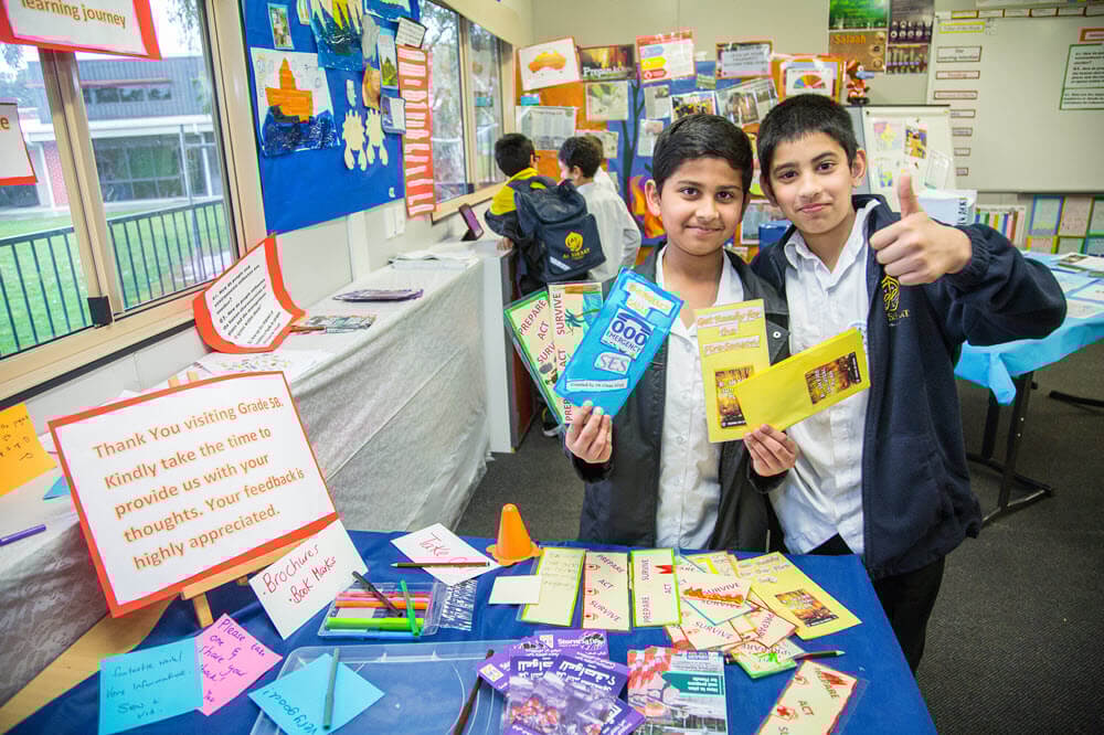 “Our Global Village” Exhibition at Al Siraat College