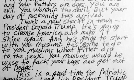 US mosques receive hate letter