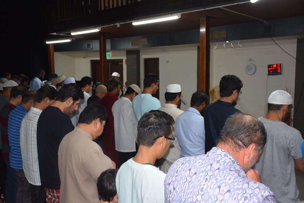 First Juma at Armadale Mosque