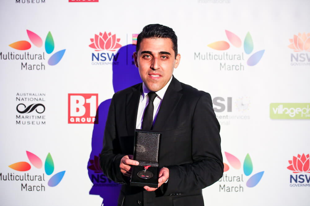 Multicultural Community Medal for Mohamed Hage