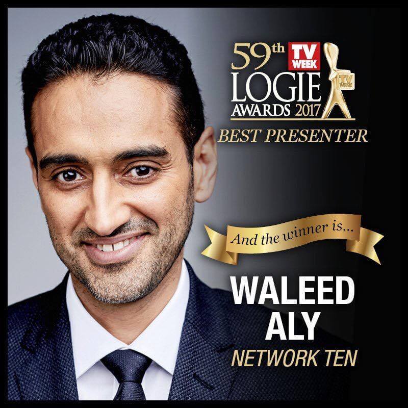 Waleed Aly wins Logie