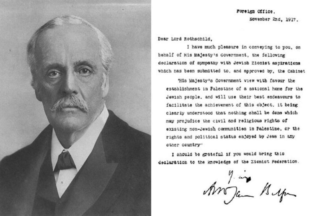 The Balfour Declaration: 100 years of conflict