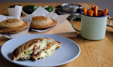 Cream cheese, Jalapeno and Caramelised Onion Jaffles