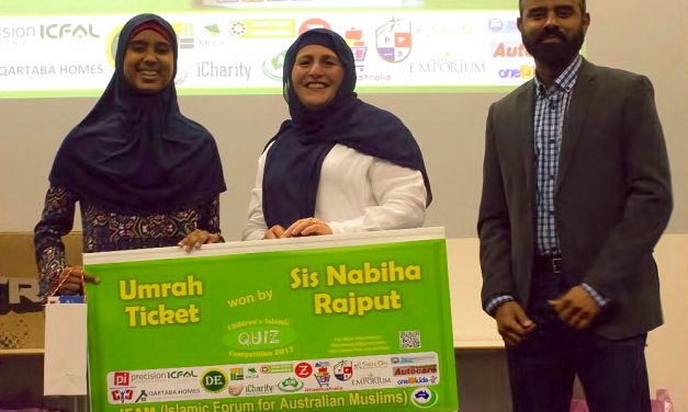 Quiz winner: Umrah ticket for Nabiha