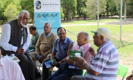 Enjoyment and information at seniors’ picnic