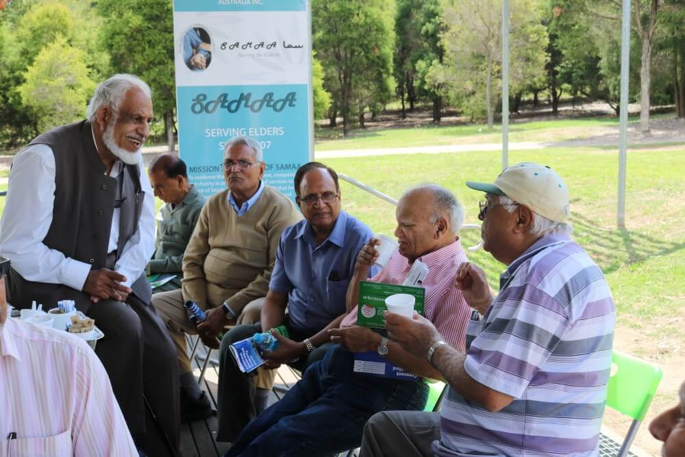 Enjoyment and information at seniors’ picnic
