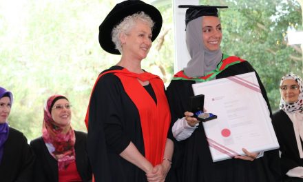 ISRA student wins University Medal at CSU