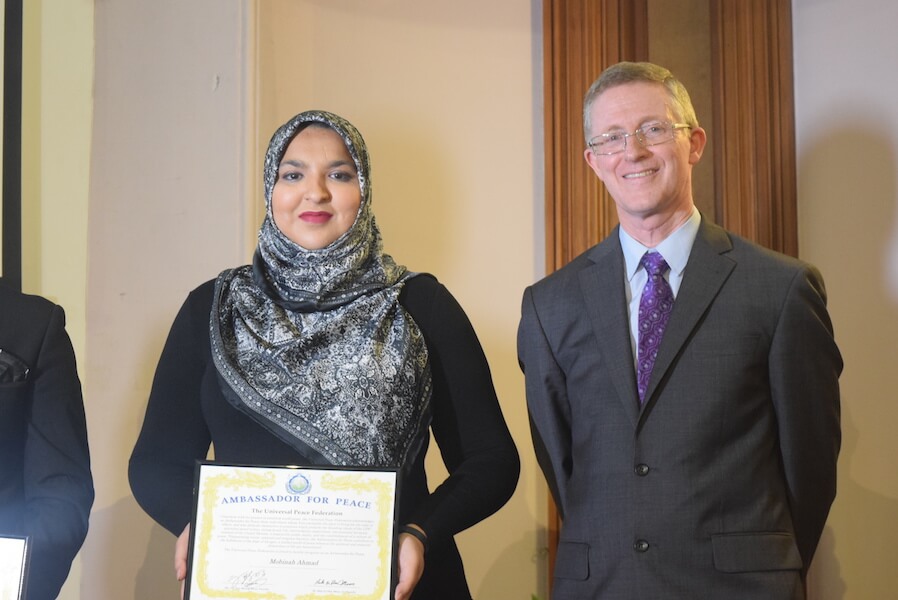 Mobinah appointed Ambassador for Peace