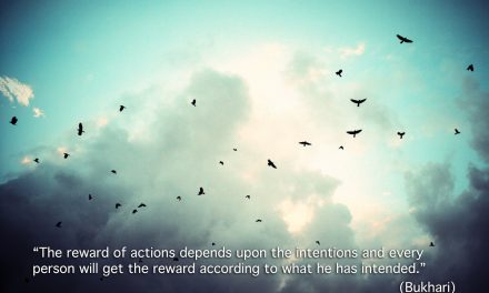 Our intention creates our reality