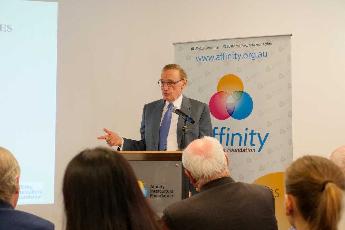 Bob Carr shares vision of a dystopian future
