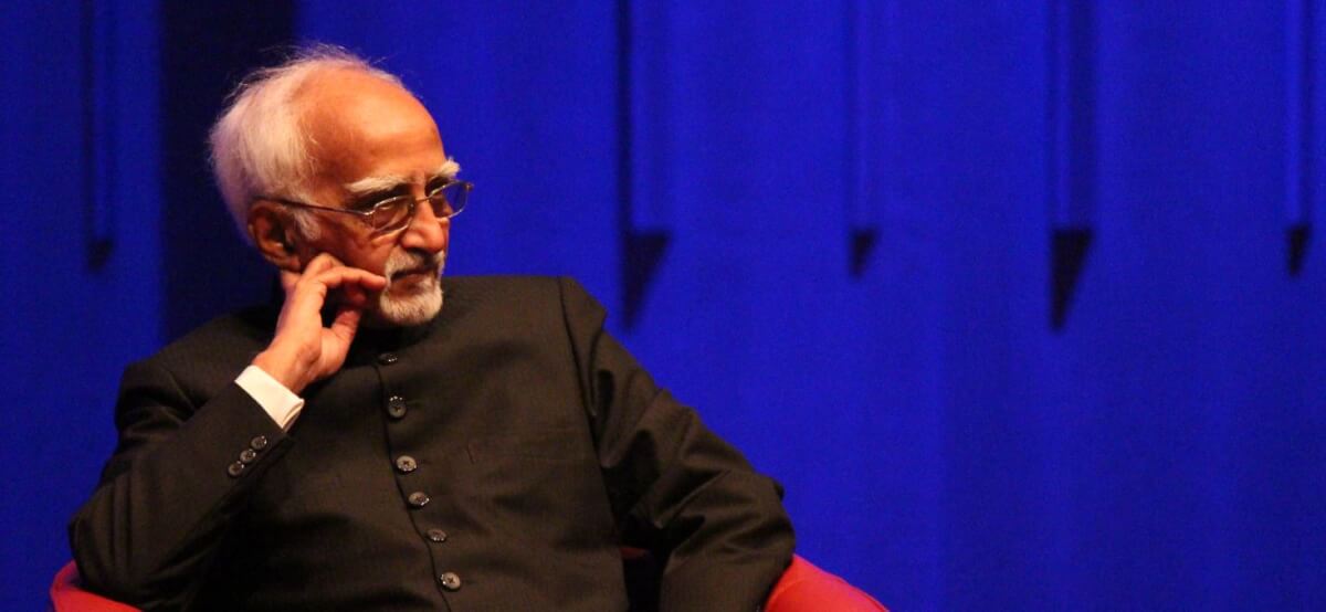 Hamid Ansari “Indian experience of diversity a lesson for all”