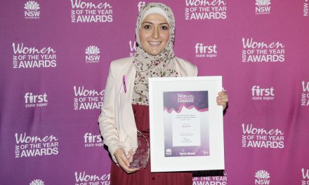 Shaza wins NSW Harvey Norman Award