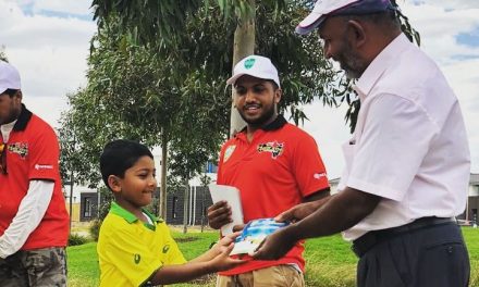 Western Eagles TRYCricket coaches junior talent
