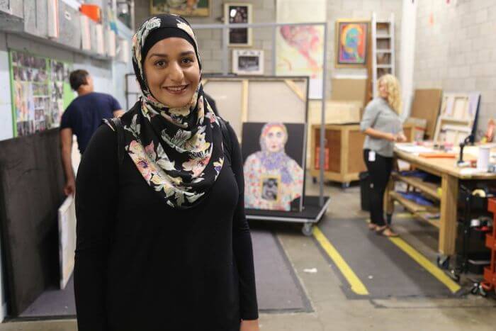 Muslims in the Mainstream: Amani Haydar – Archibald Prize Entrant