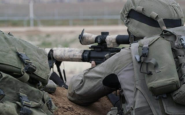 Israeli snipers killing peaceful protesters on Gaza borders