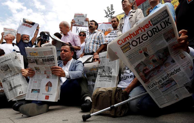 Journalists sent to prison in Turkey