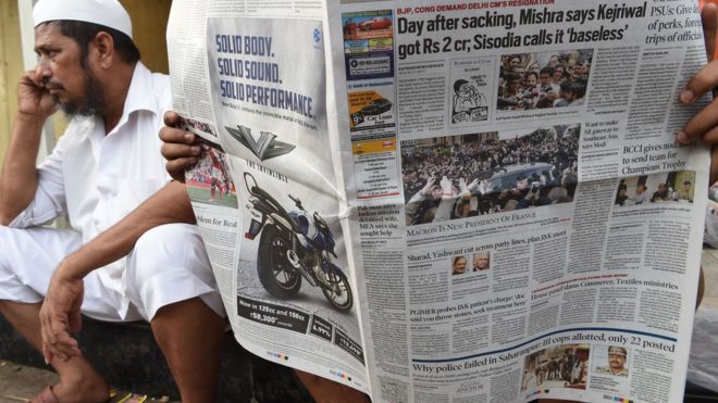 Indian media highly biased towards BJP