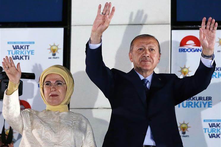 Erdogan win at Turkish elections