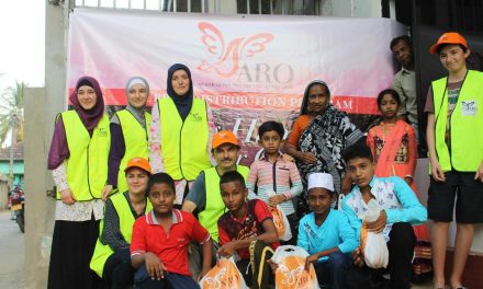 Amity Girls raise funds for ARO Qurban Appeal