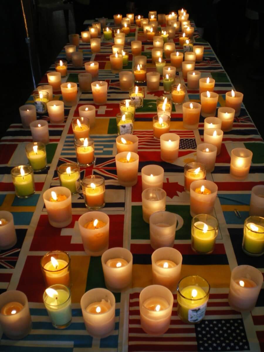 Prayer for peace at interfaith gathering