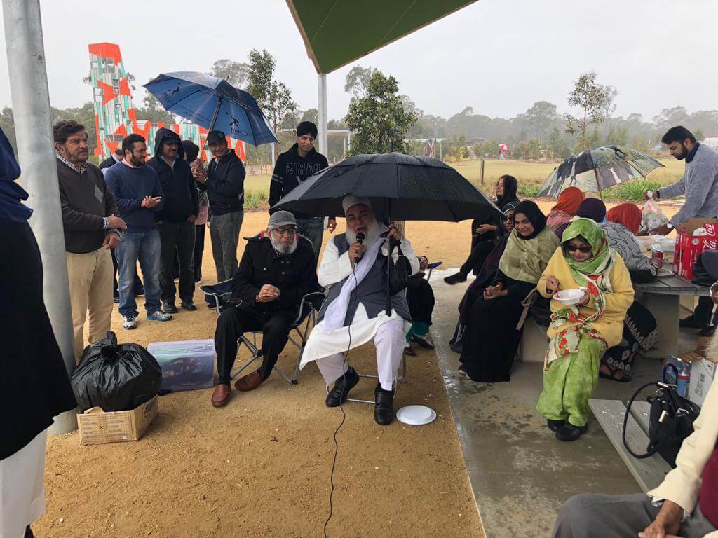Elders enjoy SAMAA info-picnic on a rainy day