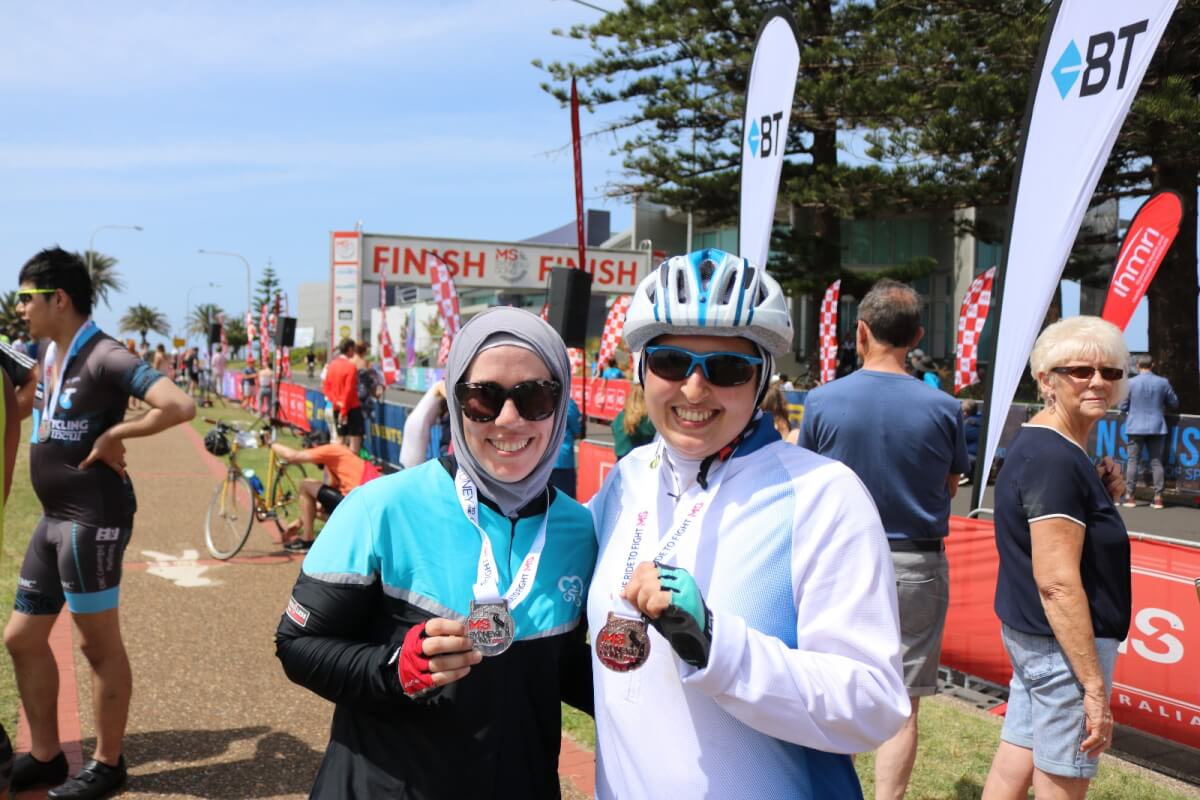 Sydney to the Gong ride to fight MS