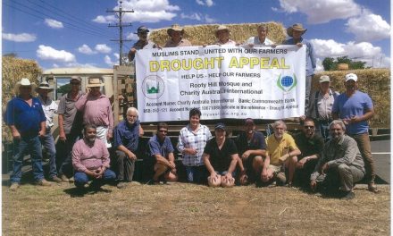 Muslims stand united for Australian farmers