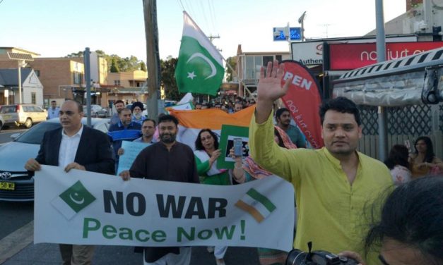 Sydney march for peace between India & Pakistan