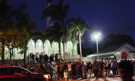 Community vigil at Lakemba Mosque joined by politicians