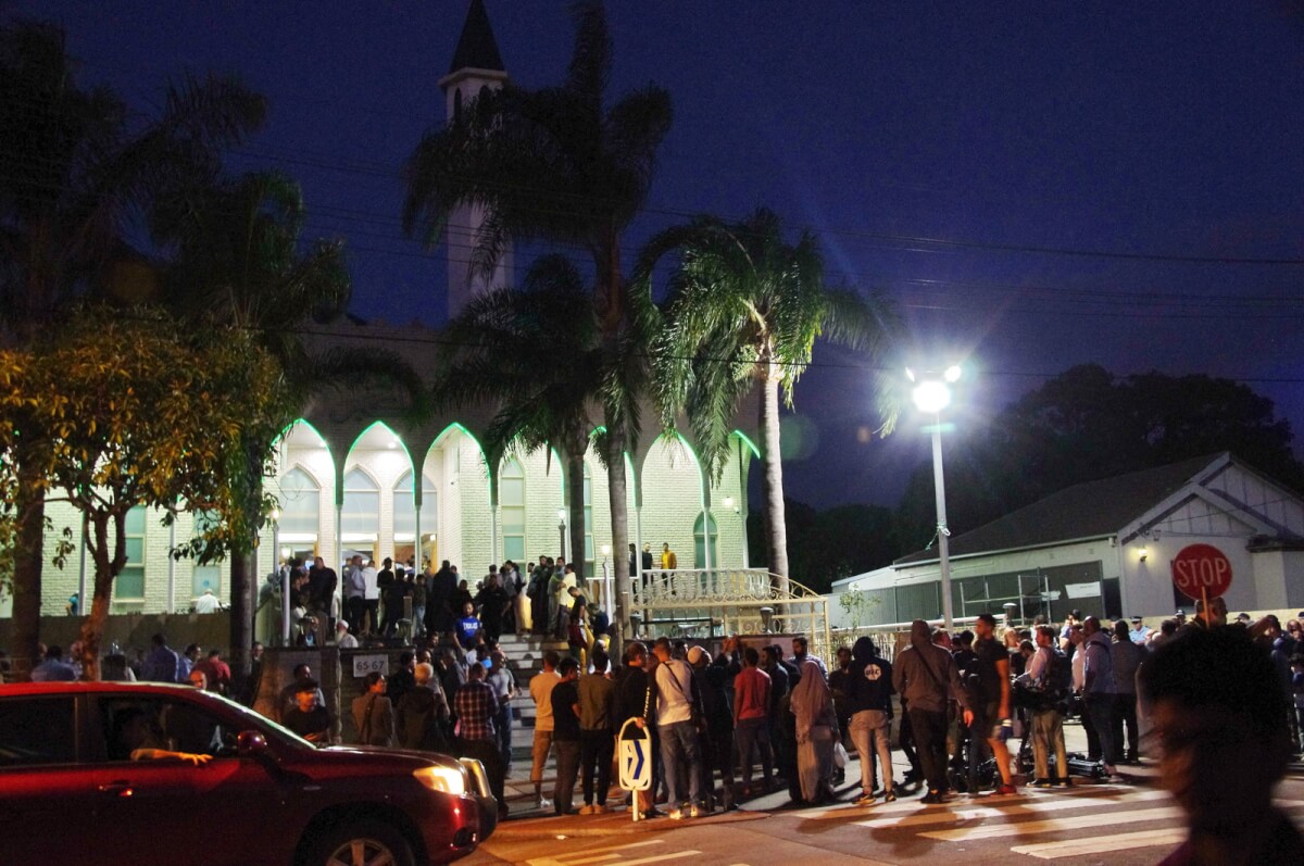 Community vigil at Lakemba Mosque joined by politicians