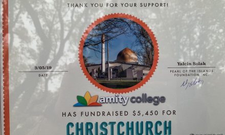 Amity College girls Christchurch visit