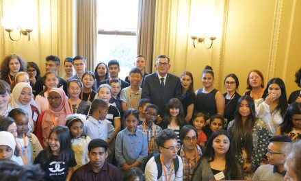 Youth Art Exhibition at Victorian Parliament