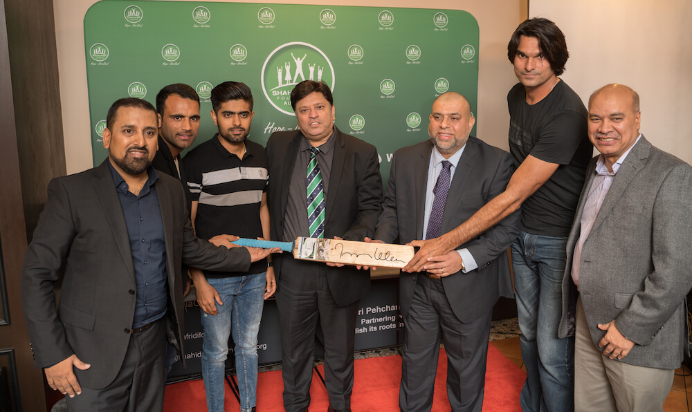 An evening with Pakistani cricket stars