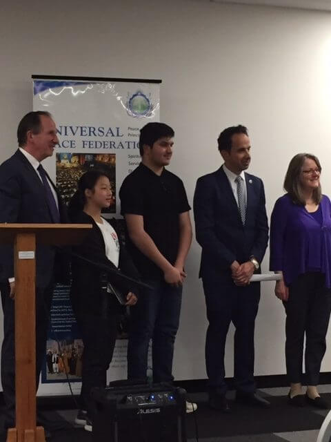 Mustafa Hashemi speaks at interfaith seminar