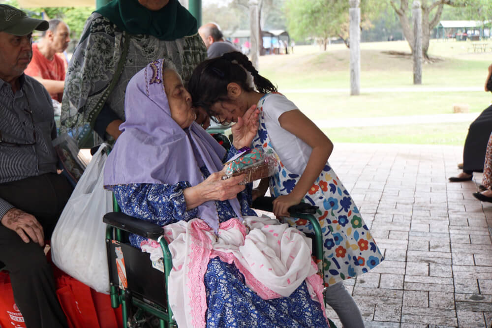 Seena celebrates Grandparents Day