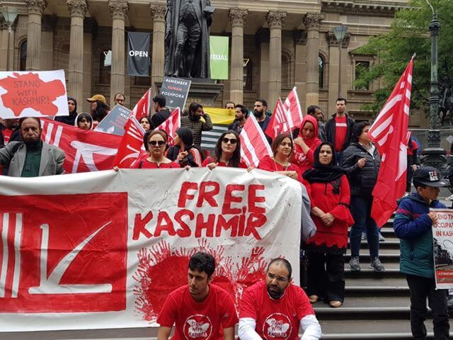 Melbourne rally marking Kashmir Black Day