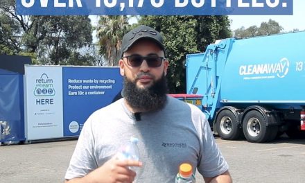 Saving the environment, one bottle at a time