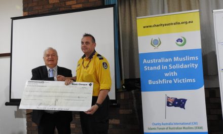 IFAM donates funds for bush fire management