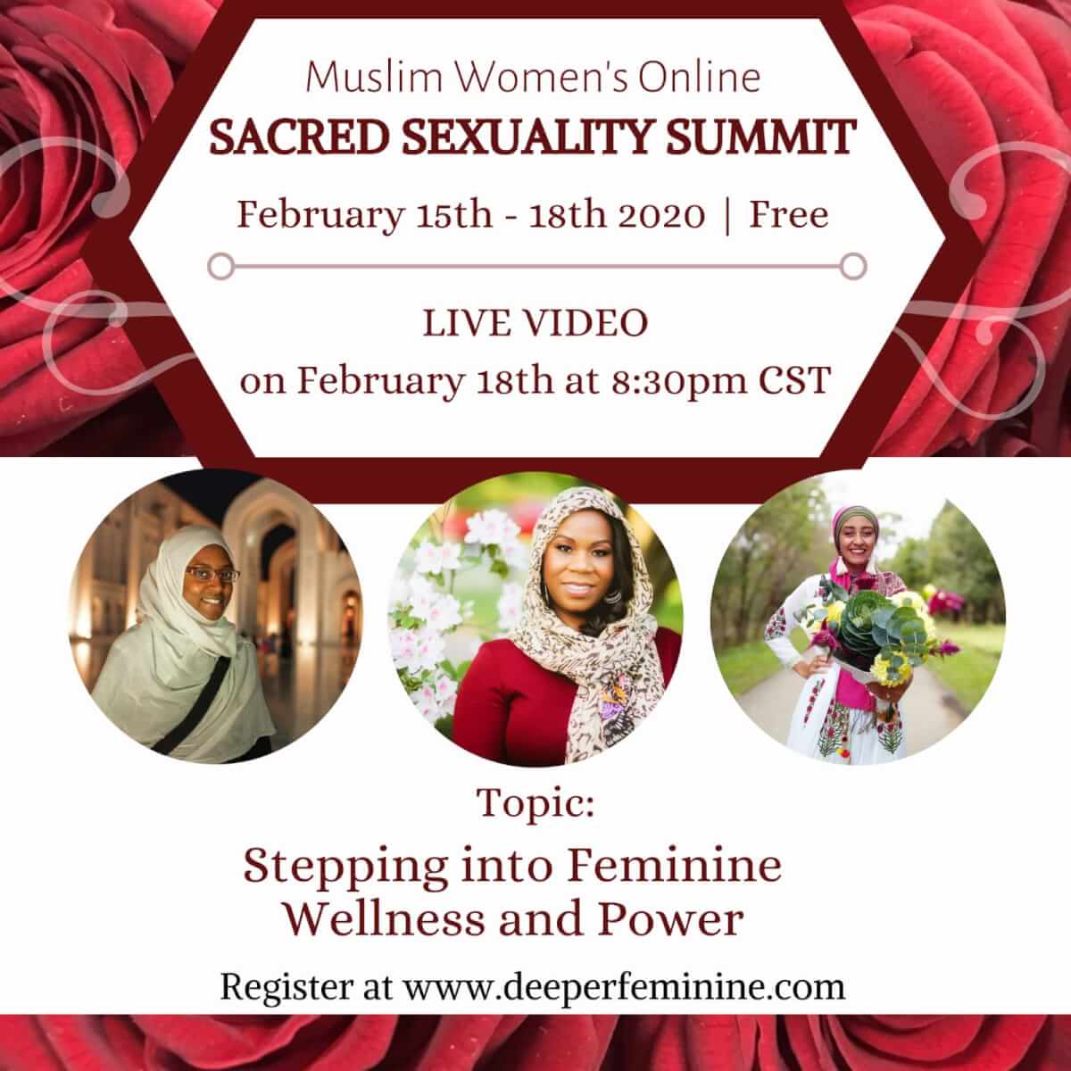 Online Sacred Sexuality Summit for Muslim women