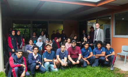 Youth giving back to community