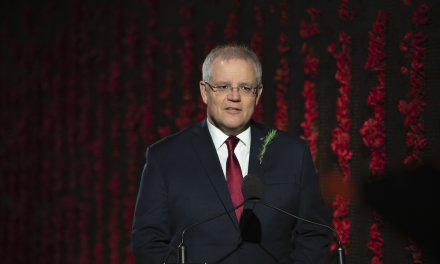 Australia remembers from home with historic Anzac Day service