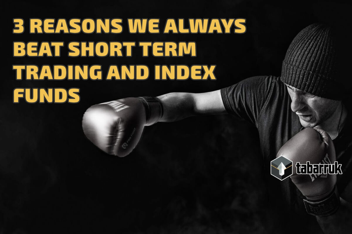 3 reasons why we beat short term trading and index funds on the share market