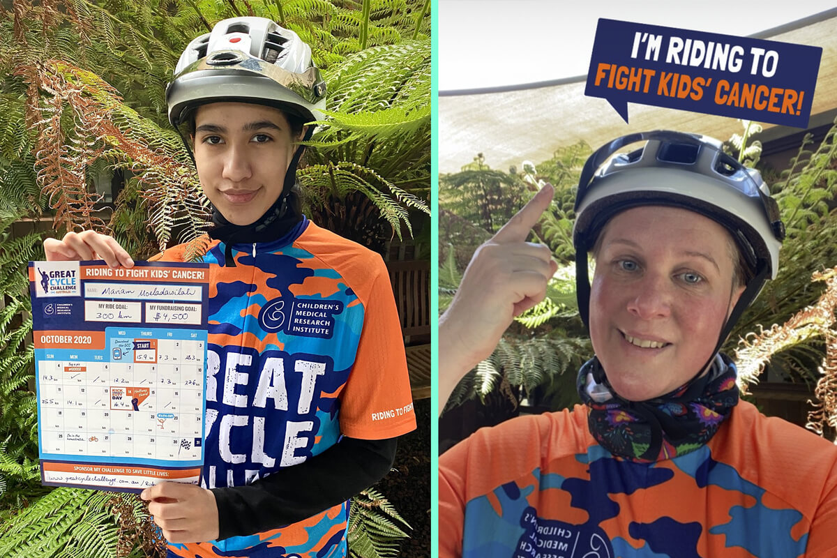 Muslim cyclists for cancer research