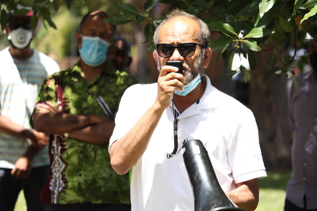 Peaceful car protest in Australia against forced cremation in Sri Lanka